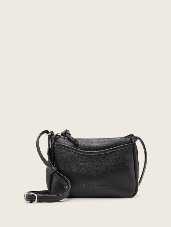 Small shoulder bag made of faux leather