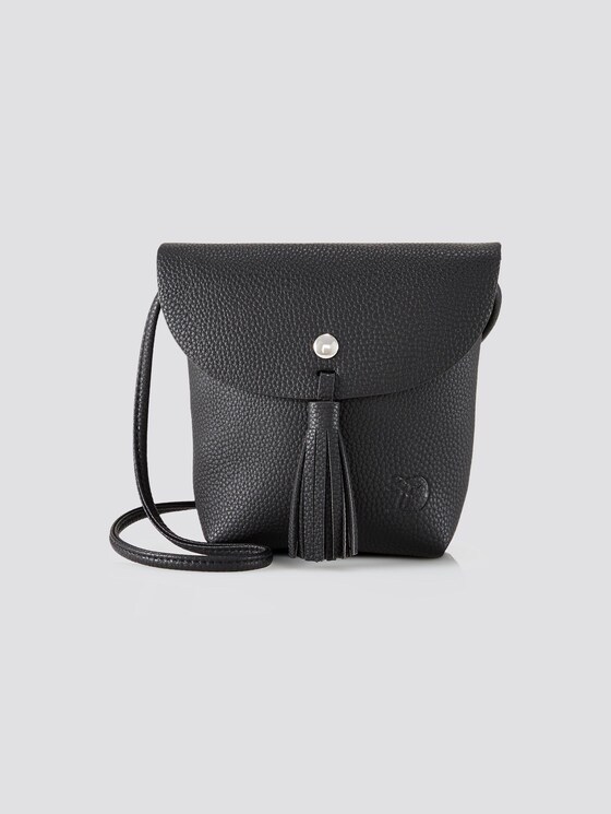 TTIDA S Umhängetasche mit Magnetverschluss von Denim Female, schwarz / black