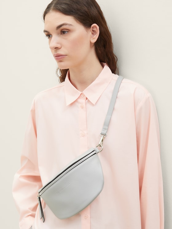 TTROSIE Gürteltasche aus Lederimitat von Denim Female, grey