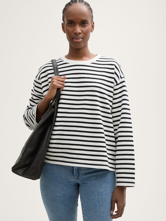 TTARONA L Shopper van kunstleer door Denim Female, schwarz / black