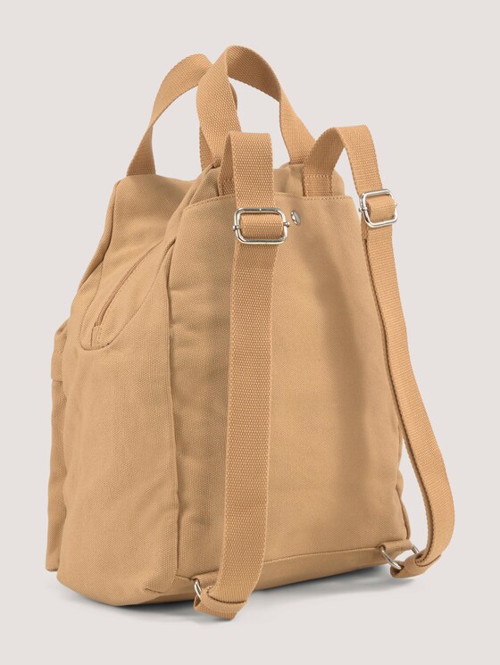 Lia Rucksack mit gewebtem Gurt - Frauen - camel / camel nature Lia Rucksack mit gewebtem Gurt - Frauen - camel / camel nature - 8 - TOM TAILOR Denim