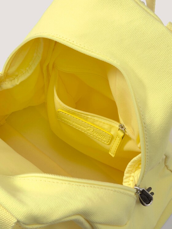 Lia Rucksack mit gewebtem Gurt - Frauen - gelb / yellow Lia Rucksack mit gewebtem Gurt - Frauen - gelb / yellow - 16 - TOM TAILOR Denim