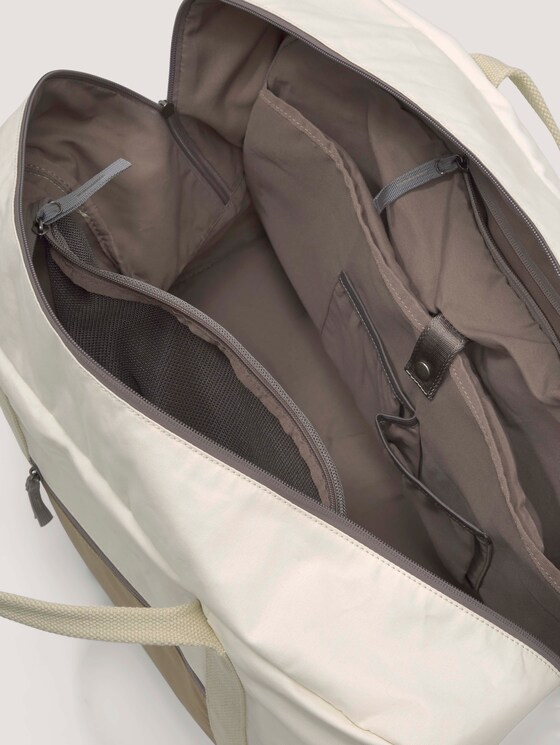 Ben Utility Reisetasche aus Nylon - Männer - off white / off white Ben Utility Reisetasche aus Nylon - Männer - off white / off white - 16 - TOM TAILOR Denim