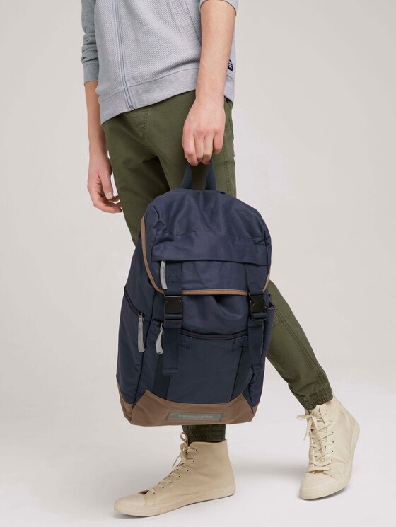 Tom Tailor Canvas Backpack City Zaino Daypack 19053 
