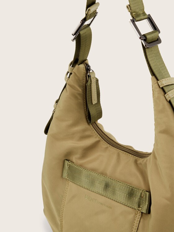 Hobo-bag Orlana Tas met plastic ritsopening