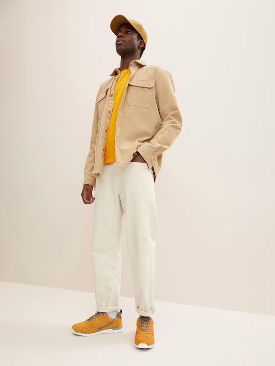 Sneaker in Jeansoptik von Men, yellow