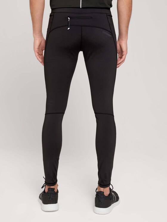 Running leggings with a logo print - Men - black Running leggings with a logo print - Men - black - 2 - Tom Tailor E-Shop Kollektion
