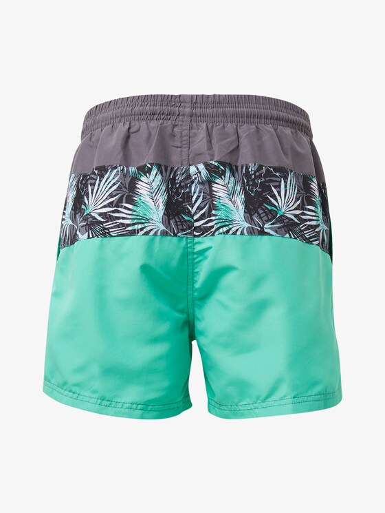 Badehose mit Blockstreifen - Männer - green Badehose mit Blockstreifen - Männer - green - 8 - TOM TAILOR