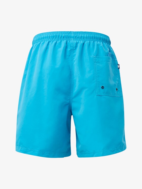 Zwembroek met grote belettering print aan de zijkant - Mannen - turquoise Zwembroek met grote belettering print aan de zijkant - Mannen - turquoise - 8 - TOM TAILOR