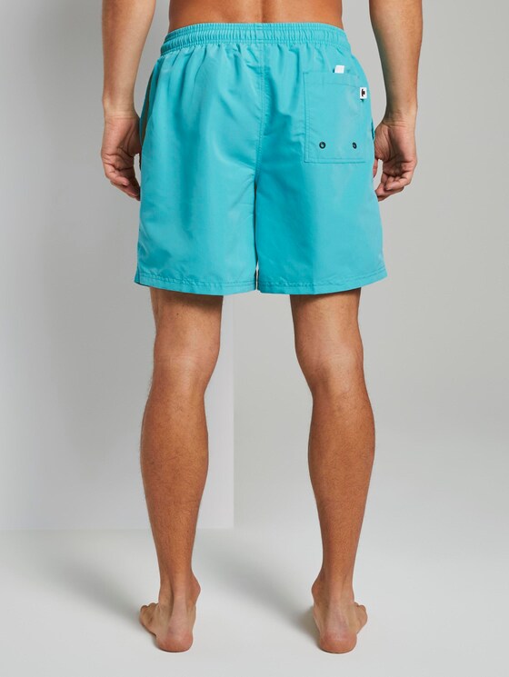 Badehose mit großem Schrift-Print seitlich - Männer - ice blue-capri Badehose mit großem Schrift-Print seitlich - Männer - ice blue-capri - 2 - TOM TAILOR