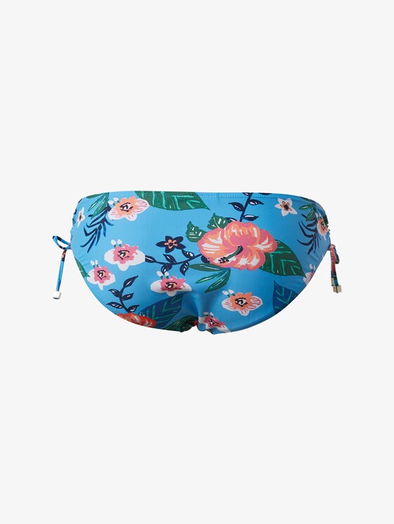 Bikini-Slip mit Blumenmuster - Frauen - turquoise/ multicolor Bikini-Slip mit Blumenmuster - Frauen - turquoise/ multicolor - 8 - TOM TAILOR