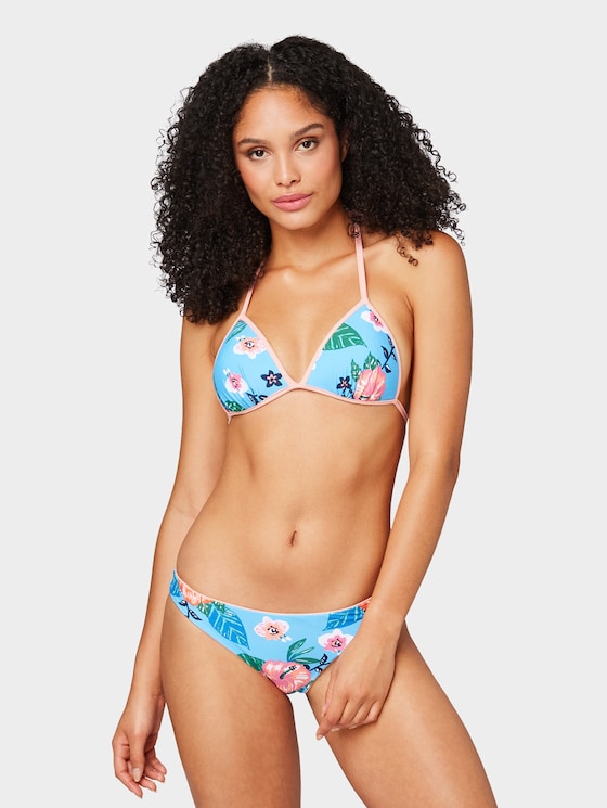 Bikini-Slip mit Wendemöglichkeit von Women, coral/turquoise