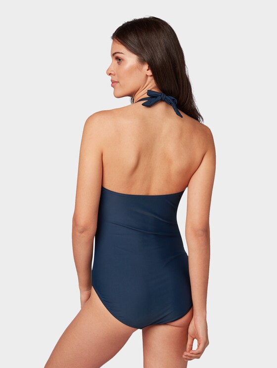 Schlichter Badeanzug - Frauen - dress blue Schlichter Badeanzug - Frauen - dress blue - 2 - TOM TAILOR