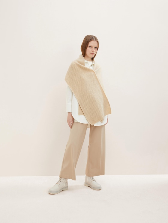 Waterdichte laarzen met logo-applicatie door Denim Female, beige