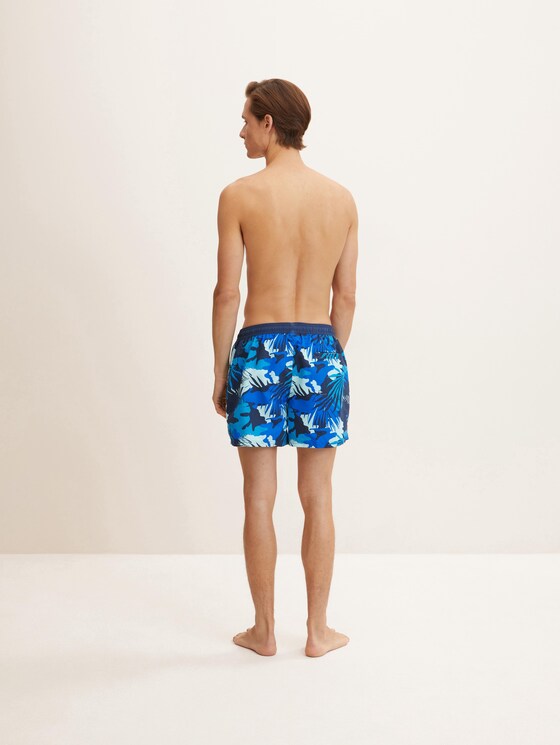 Swimming shorts in a tropical pattern - Men - navy/multicolor Swimming shorts in a tropical pattern - Men - navy/multicolor - 2 - TOM TAILOR