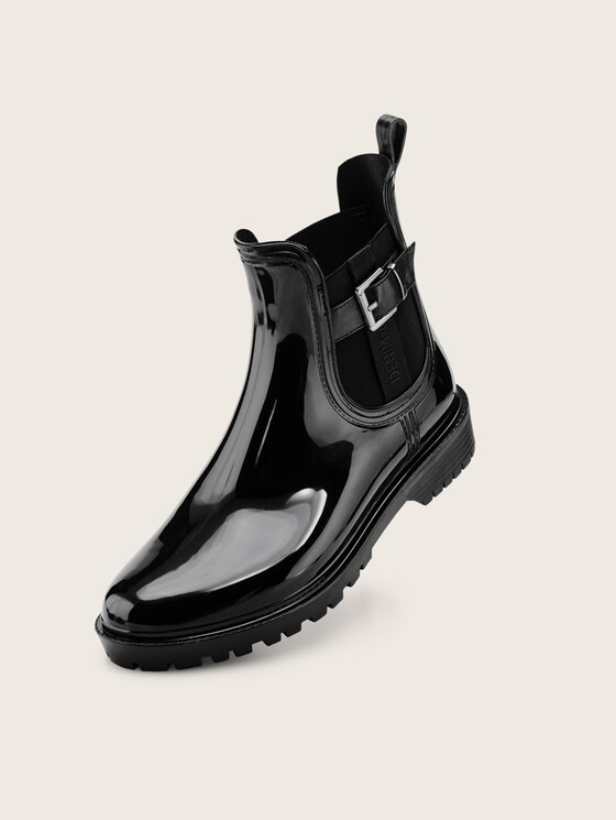 Stiefeletten mit elastischem Einsatz