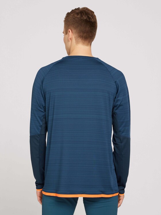 Funktions Langarmshirt - Männer - dk blue Funktions Langarmshirt - Männer - dk blue - 2 - Tom Tailor E-Shop Kollektion