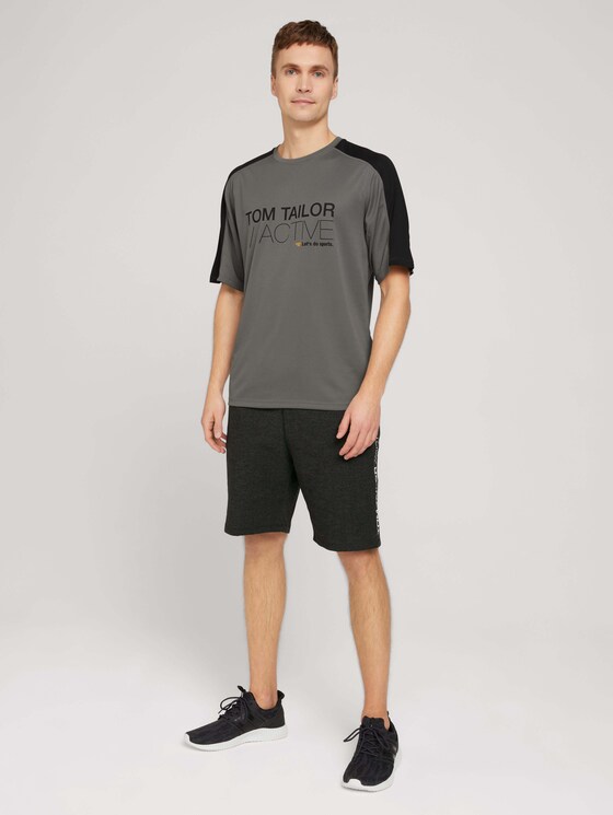 Funktions T-Shirt - Männer - khaki-black Funktions T-Shirt - Männer - khaki-black - 3 - Tom Tailor E-Shop Kollektion