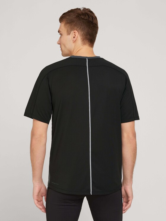 Funktions T-Shirt - Männer - dk grey-melange Funktions T-Shirt - Männer - dk grey-melange - 2 - Tom Tailor E-Shop Kollektion