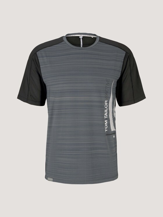 Funktions T-Shirt - Männer - dk grey-melange Funktions T-Shirt - Männer - dk grey-melange - 7 - Tom Tailor E-Shop Kollektion
