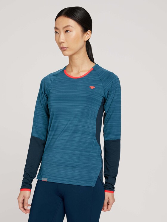 Funktions Langarmshirt - Frauen - dk blue Funktions Langarmshirt - Frauen - dk blue - 1 - Tom Tailor E-Shop Kollektion