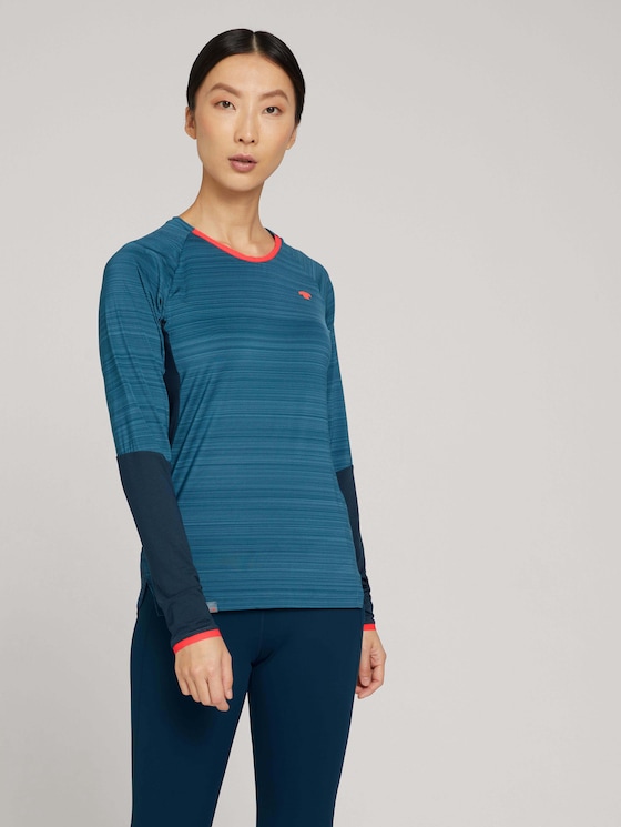 Funktions Langarmshirt - Frauen - dk blue Funktions Langarmshirt - Frauen - dk blue - 5 - Tom Tailor E-Shop Kollektion