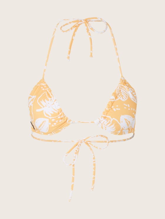 Triangle Bikinitop mit Print - Frauen - Marigold AOP Triangle Bikinitop mit Print - Frauen - Marigold AOP - 7 - TOM TAILOR