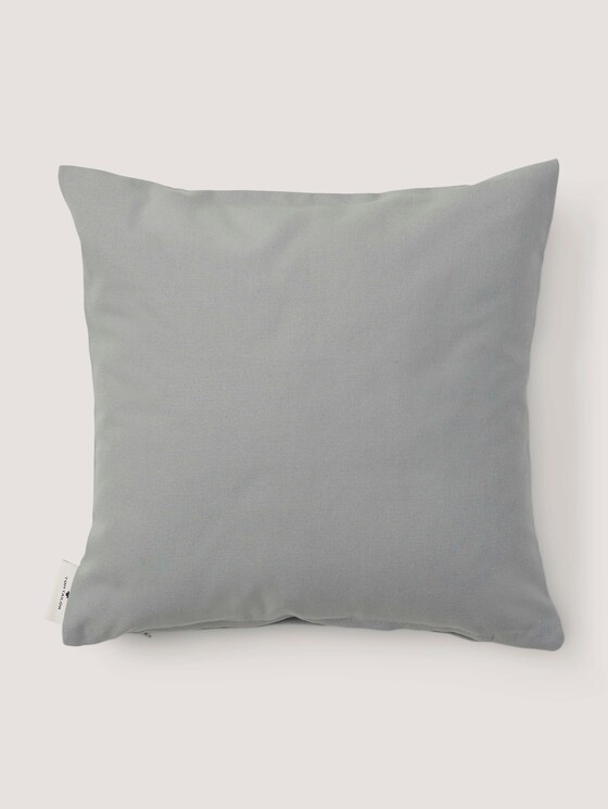 Basic Kissenhülle aus Baumwolle - unisex - grey Basic Kissenhülle aus Baumwolle - unisex - grey - 8 - TOM TAILOR
