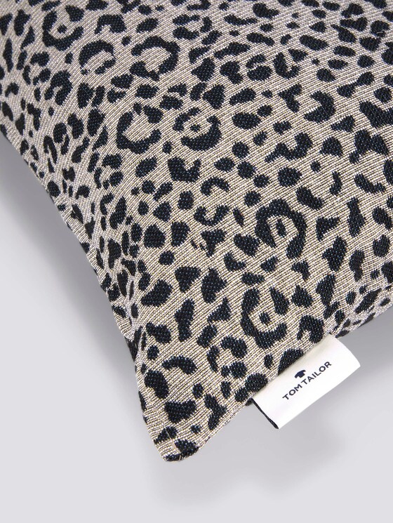Kissenhülle mit Leo Print - unisex - offwhite-blue Kissenhülle mit Leo Print - unisex - offwhite-blue - 10 - TOM TAILOR