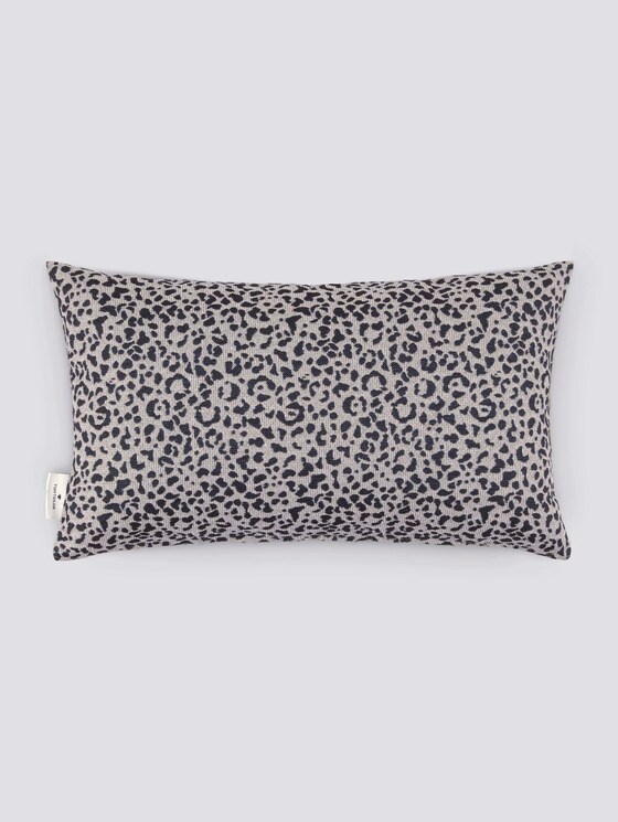 Kissenhülle mit Leo Print - unisex - offwhite-blue Kissenhülle mit Leo Print - unisex - offwhite-blue - 8 - TOM TAILOR