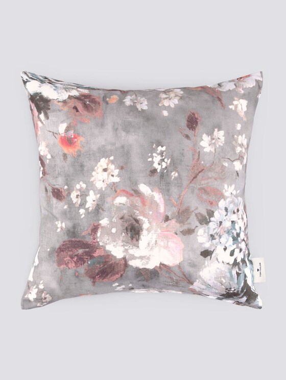 Kissenhülle mit Rosenprint