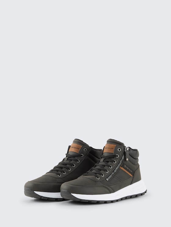 Bottines fourrées par Men, black