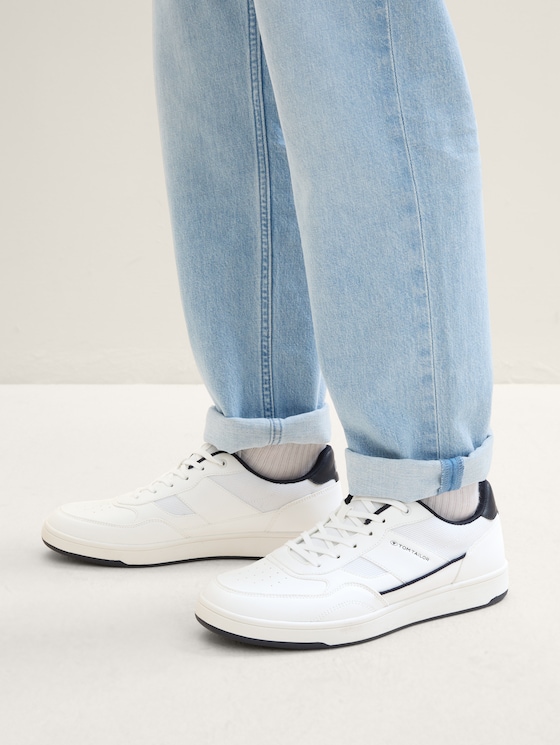 Sneaker mit Colour-Blocking von Men, white-navy