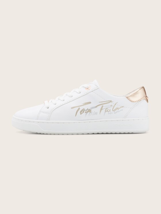 Sneaker mit Logo Print
