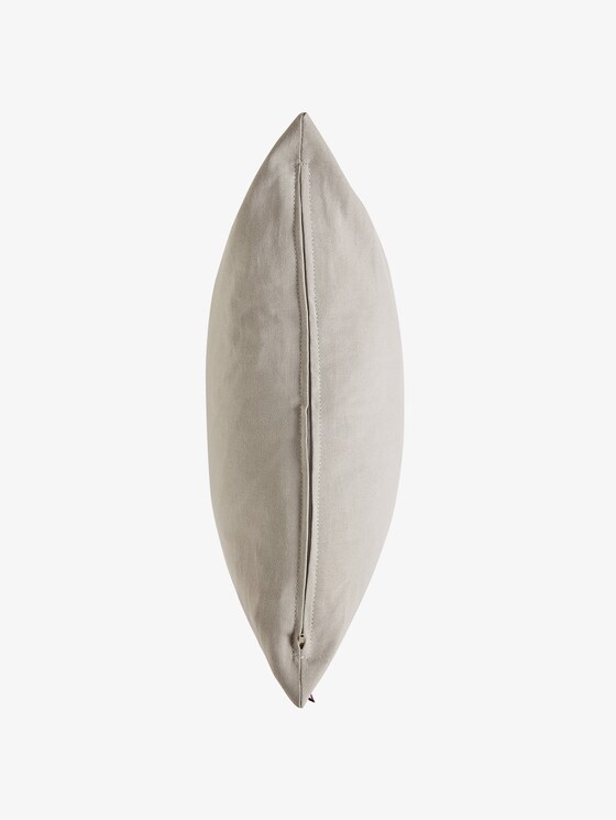 basic cushion cover - unisex - grey basic cushion cover - unisex - grey - 11 - TOM TAILOR