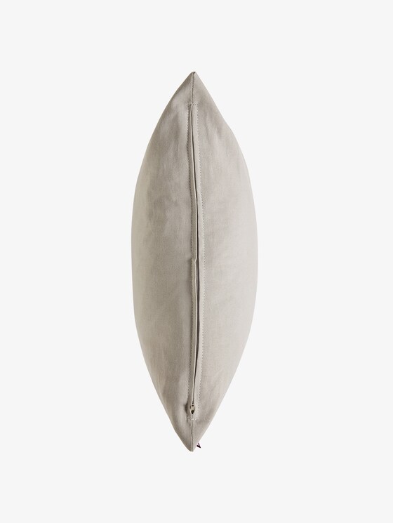 basic cushion cover - unisex - grey basic cushion cover - unisex - grey - 2 - TOM TAILOR