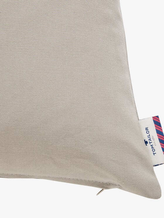 basic cushion cover - unisex - grey basic cushion cover - unisex - grey - 9 - TOM TAILOR