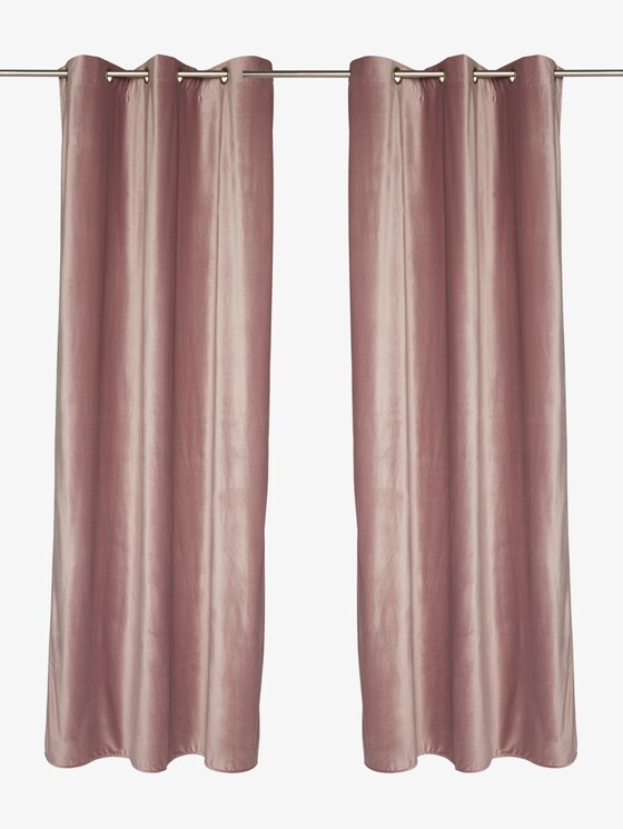 Effen sjaal met oogjes - uniseks - mauve Effen sjaal met oogjes - uniseks - mauve - 1 - TOM TAILOR