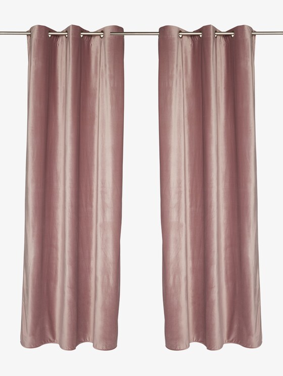 Effen sjaal met oogjes - uniseks - mauve Effen sjaal met oogjes - uniseks - mauve - 7 - TOM TAILOR