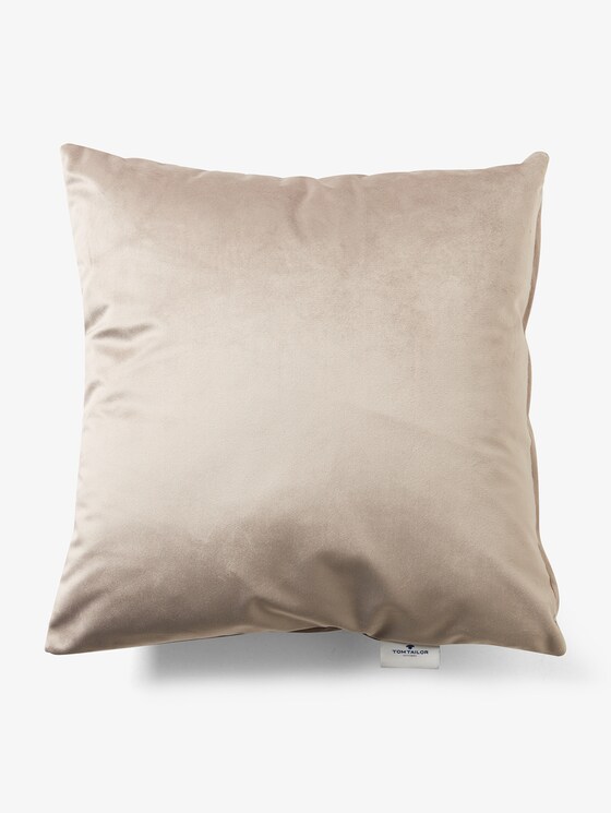 Kissenhülle aus Samt - unisex - sand Kissenhülle aus Samt - unisex - sand - 8 - TOM TAILOR