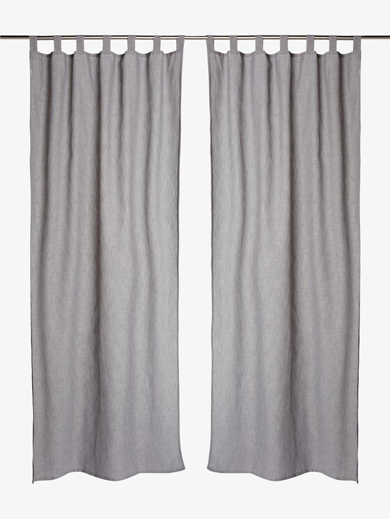 Vorhang mit feiner Struktur - unisex - grey Vorhang mit feiner Struktur - unisex - grey - 7 - TOM TAILOR