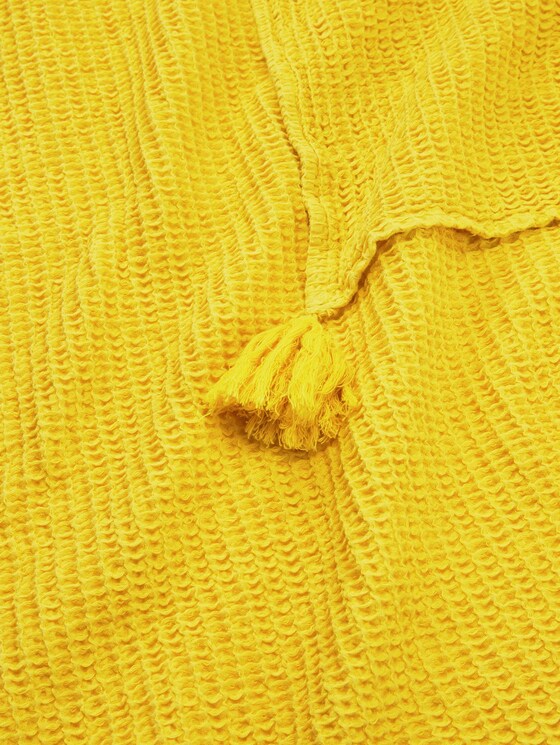 Decke mit Quasten - unisex - yellow Decke mit Quasten - unisex - yellow - 13 - TOM TAILOR