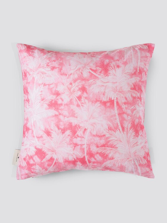 Kissenhülle mit Palmenprint - unisex - pink Kissenhülle mit Palmenprint - unisex - pink - 7 - TOM TAILOR