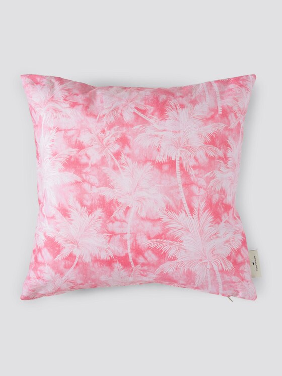 Kissenhülle mit Palmenprint - unisex - pink Kissenhülle mit Palmenprint - unisex - pink - 8 - TOM TAILOR