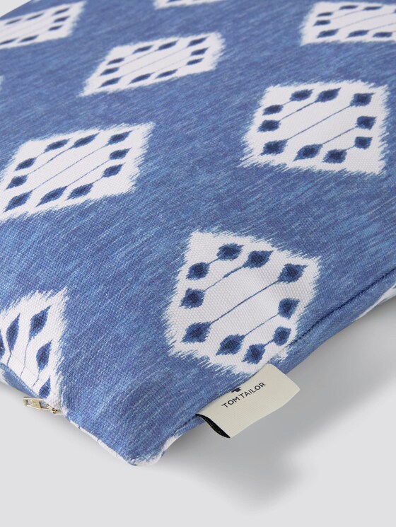 Gedessineerde kussenhoes - uniseks - blue Gedessineerde kussenhoes - uniseks - blue - 10 - TOM TAILOR