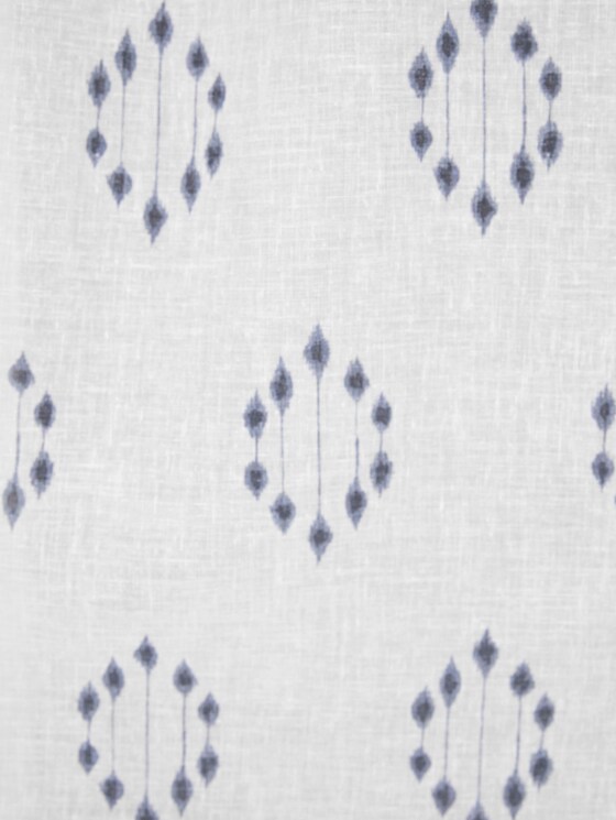 Gemusterter Vorhang mit Leinen - unisex - blue Gemusterter Vorhang mit Leinen - unisex - blue - 10 - TOM TAILOR