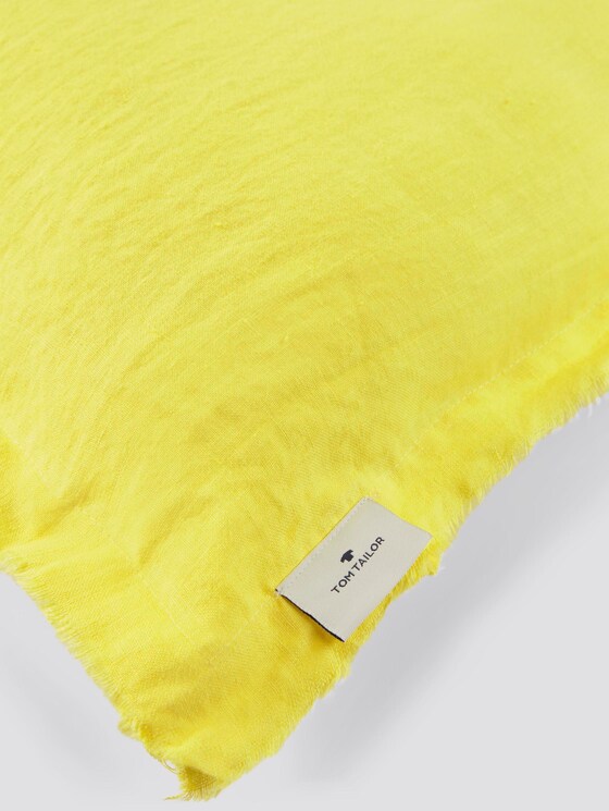 Kissenhülle aus Leinen - unisex - yellow Kissenhülle aus Leinen - unisex - yellow - 10 - TOM TAILOR