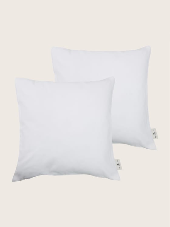 Basic Kissenhülle im 2er Pack von Unisex, white
