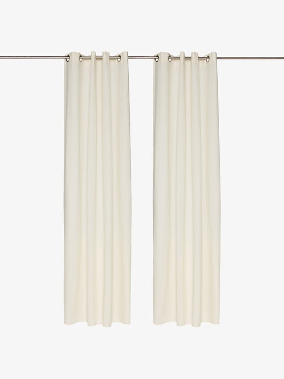 Vorhang mit feiner Struktur -  - champane - 1 - Tom Tailor E-Shop Kollektion