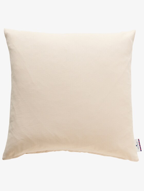 Basic Kissenhülle - unisex - creme Basic Kissenhülle - unisex - creme - 1 - TOM TAILOR